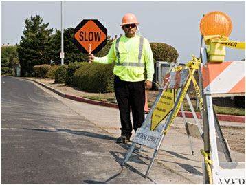 asphalt repairs crew